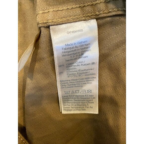 Madewell The Perfect Vintage Straight Workwear Pant Weathered Walnut Size 27 NWT - Picture 8 of 9